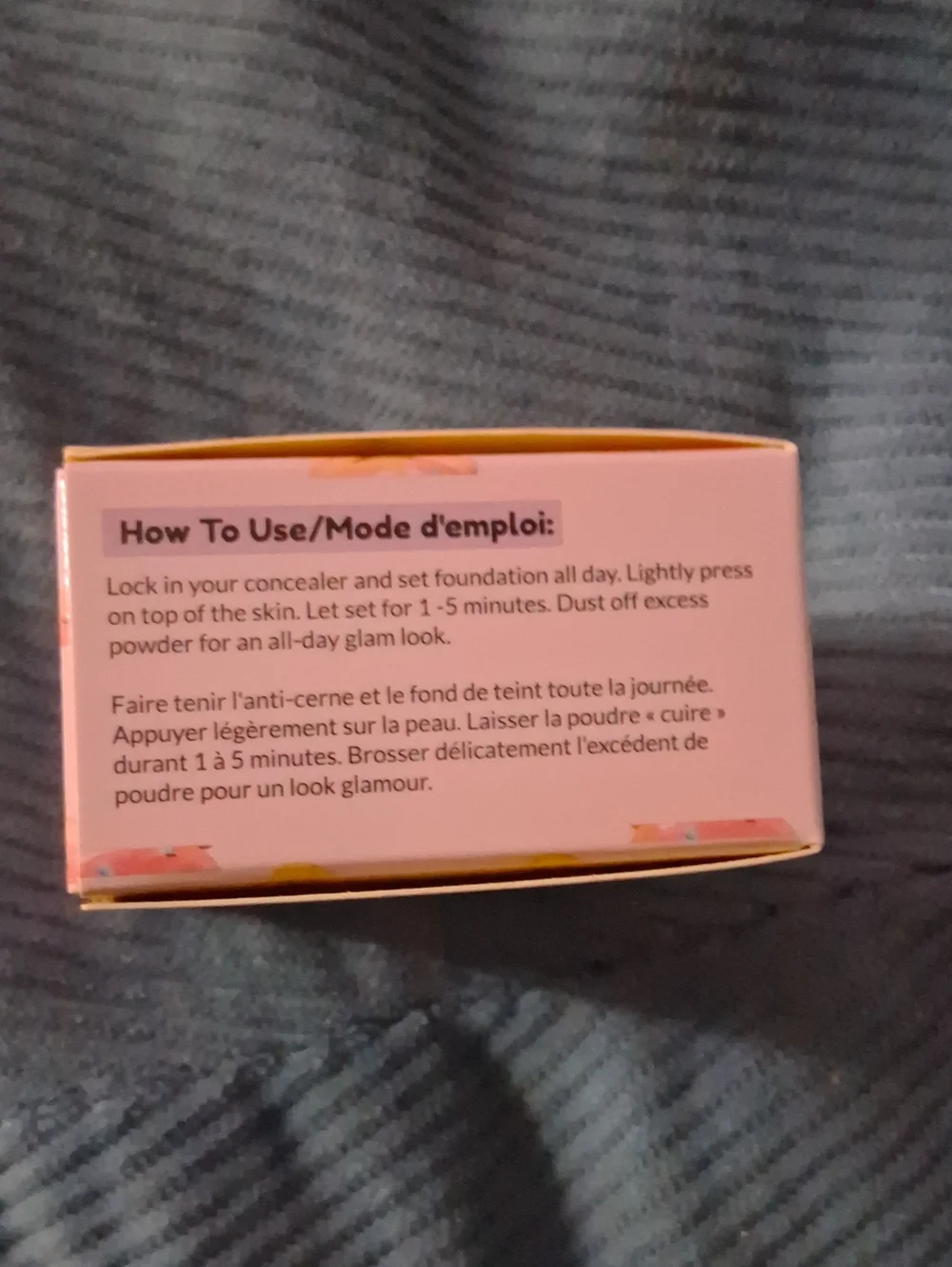 Kimchi Chic Beauty Translucent Mini Bake Powder - Light Pink Box